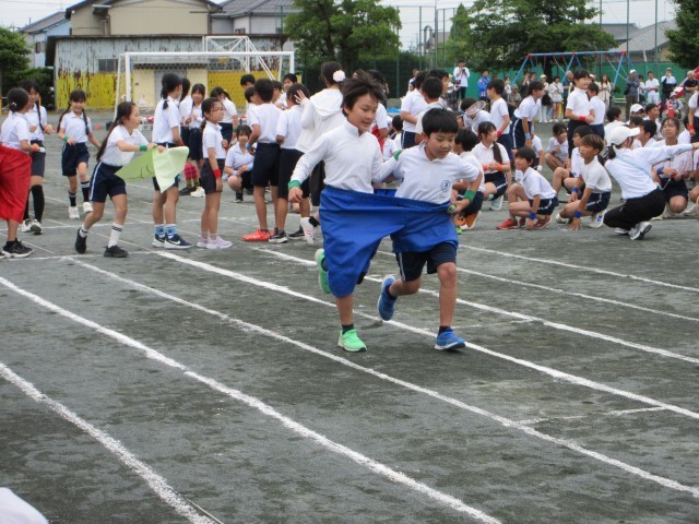 ミックスリレーの様子