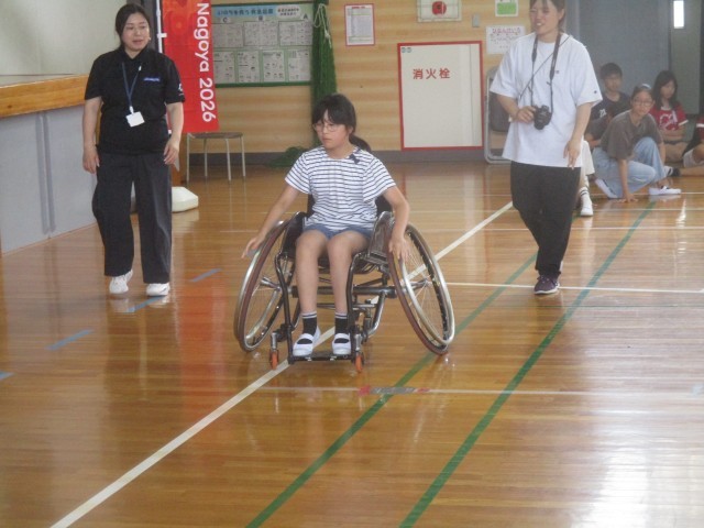 車いす体験