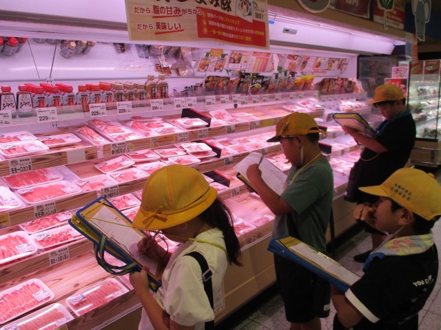お肉の産地を調べています。