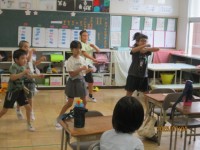 ダンスの練習の様子