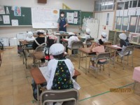 作り方の説明の様子