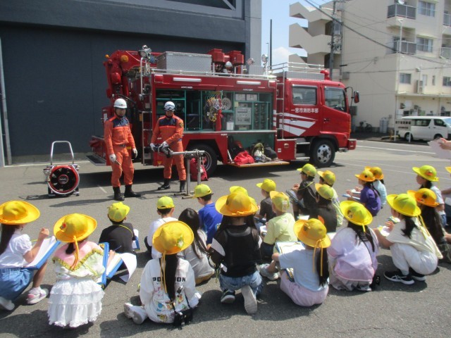 油圧救助器具の実演