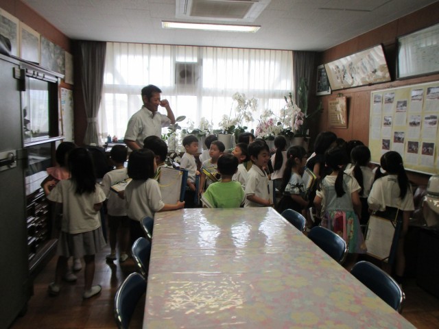 学校探検（校長室）