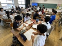 学年に呼びかける準備