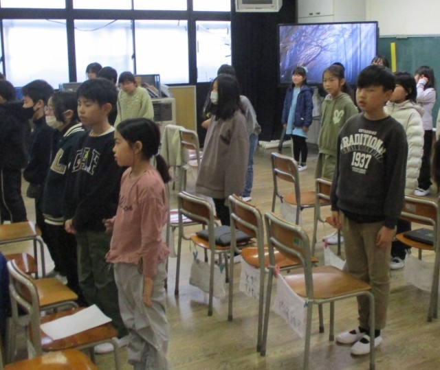 学習発表会の通し練習