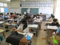 家庭科の様子①