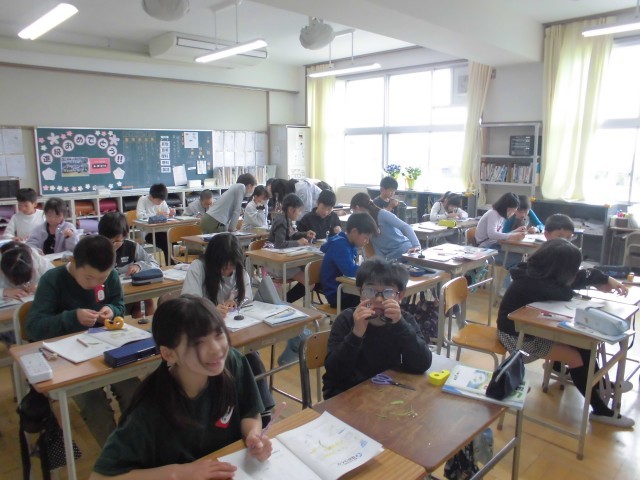 ５年４組　理科