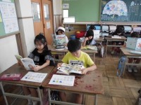 朝の読書タイム