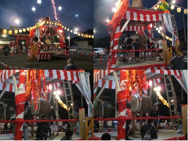 8月24日　上祖父江地蔵盆の様子