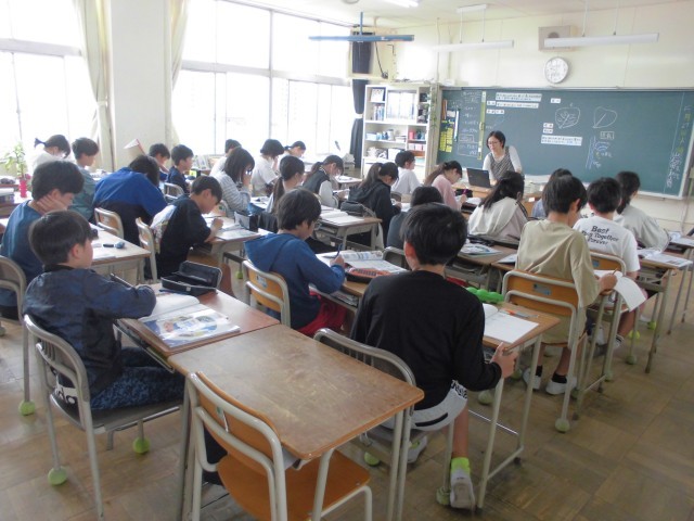 理科の授業の様子