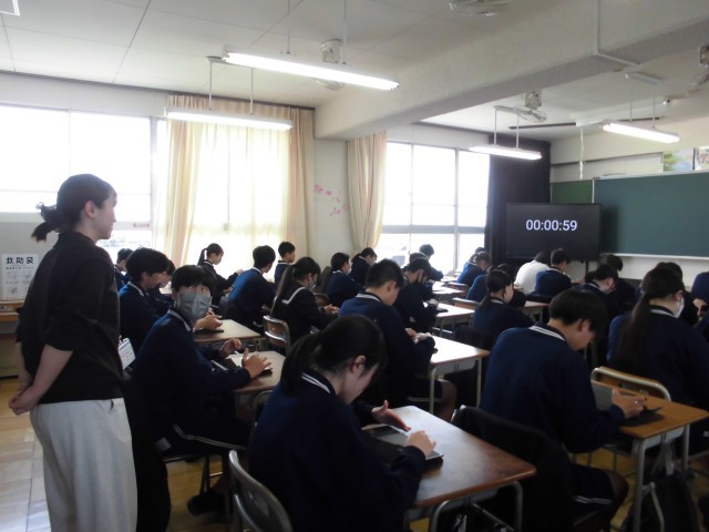 3年3組　国語科の授業