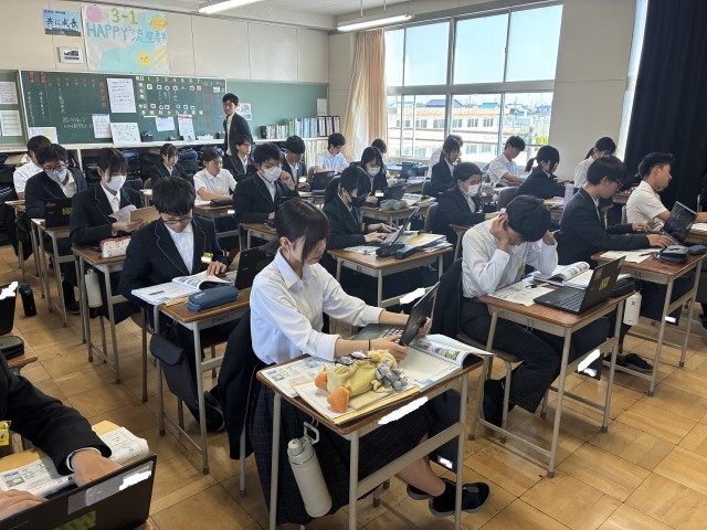 ３年生授業の様子