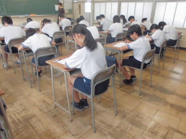 2-1　テストの様子