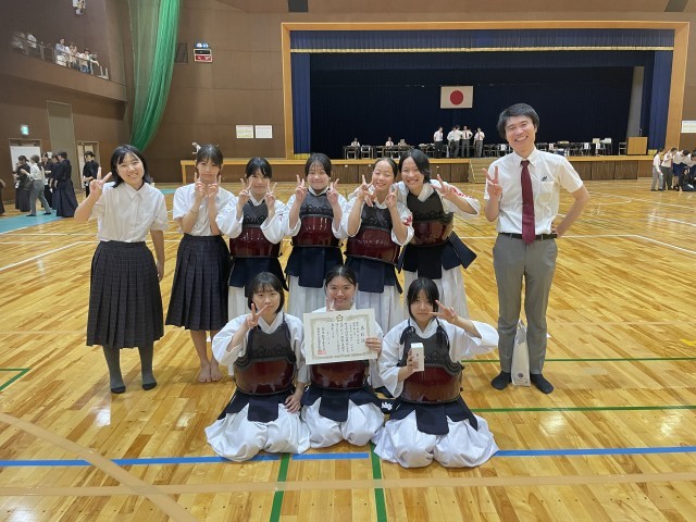 試合後の集合写真